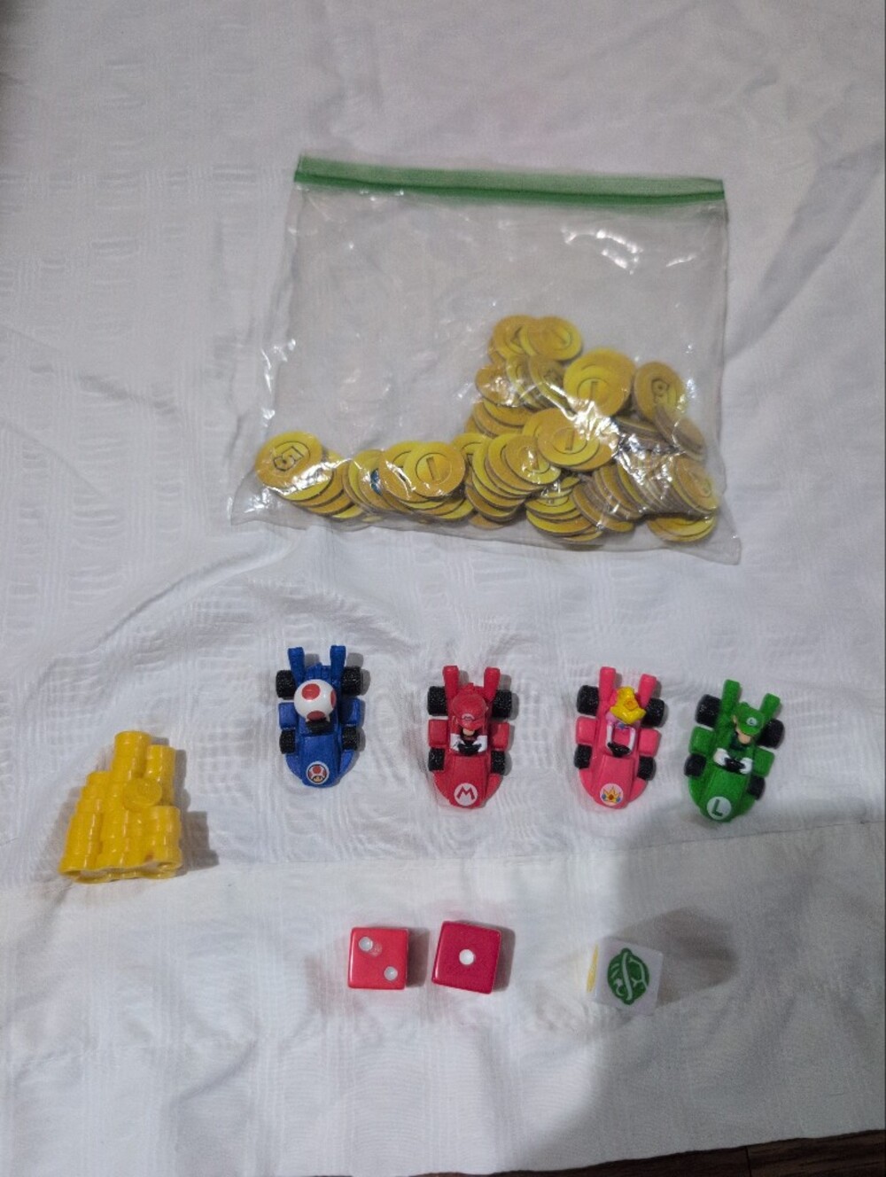 Mario Monopoly Extra Game Pieces